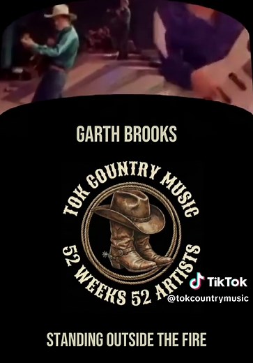 Taking it back to 1993 with a total classic. Garth Brooks - Standing Outside the Fire. 🎵 Sometimes you just have to jump into the blaze and see what happens. #GarthBrooks #StandingOutsideTheFire #CountryMusic #90sCountry #CountryLife