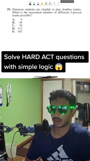 Solving ACT Math Questions with Logic