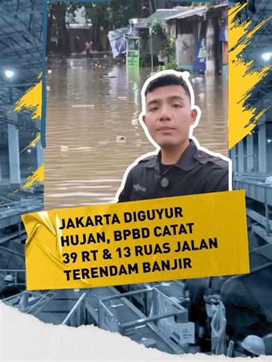 Jakarta diguyur hujan sejak Sabtu (7/3) malam hingga menyebabkan banjir di sejumlah wilayah. BPBD Jakarta mencatat 39 RT dan 13 ruas jalan terdampak. Di Kedoya Selatan, ketinggian air mencapai 20–30 cm hampir menyentuh lutut orang dewasa. BPBD Jakarta juga sudah berupaya mengerahkan mesin pompa penyedot air untuk mempercepat proses evakuasi genangan banjir. #tiktokmetrotv #beritatiktok #beritaviral #metrotv #viral #fyp #jakarta #banjir #hujanderas #kedoyaselatan #bpbdjakarta #kawasanbanjir #banj