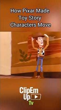 How Pixar Made Toy Story Characters Move #Pixar #ToyStory #Animation #BehindTheScenes #FilmMaking