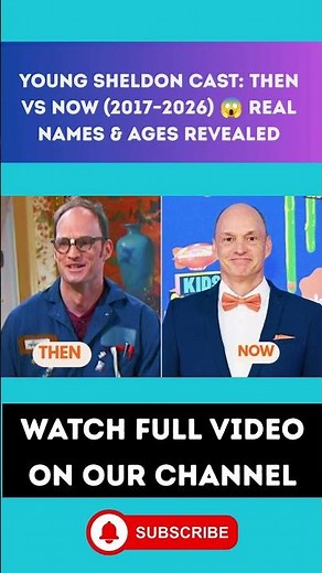 Young Sheldon Cast Then vs Now (2017–2026) 😱 Real Names & Ages Revealed part6