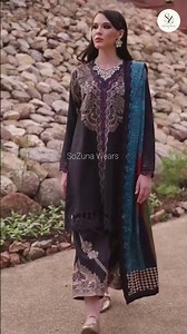CHARIZMA Combination Embroidered Linen Collection Vol. 2 | New Winter/Fall Collection | SoZuna Wears