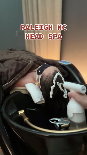 Relaxation at Raleigh NC Head Spa: Scalp Massage Therapy