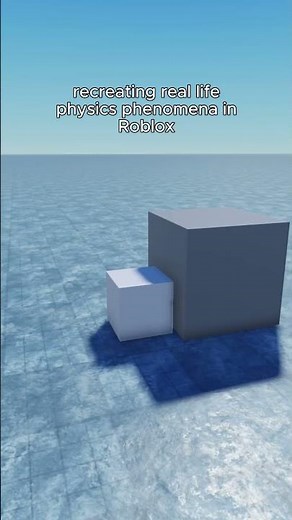 Pi-block simulation in #roblox #physics