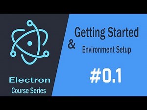 Electron Build Desktop Apps HTML/CSS/JS - Getting Started 01