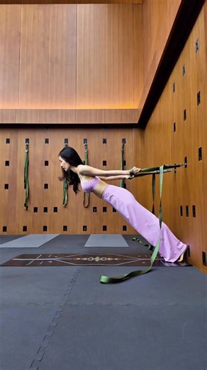 Jimin Choi | A little fun with wall ropes…. 😍 Let’s try this for next week’s class 🥰 Wall Yoga Teacher Training 📍 Grand Hyatt Singapore 🗓 1–4 May —... | Instagram