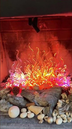 LED Fireplace Insert with Laser Cut Flames and WLED - DIY Tutorial Project #adafruit