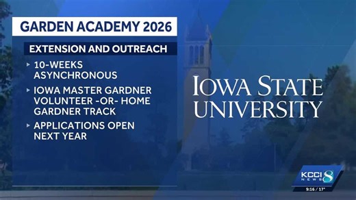 Iowa State University offers outreach master gardener program