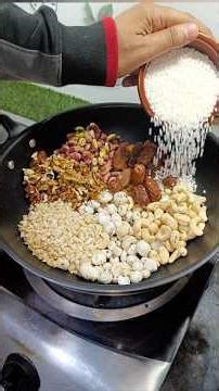 Healthy Dry Fruits Recipe | Energy Boosting & Nutritious Snack #food #recipe