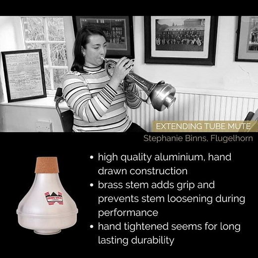 Listen, Compare, Learn: Denis Wick Extending Tube trombone mutes on flugelhorn