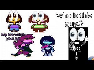 All Frisk Undertale and Deltarune animation meme