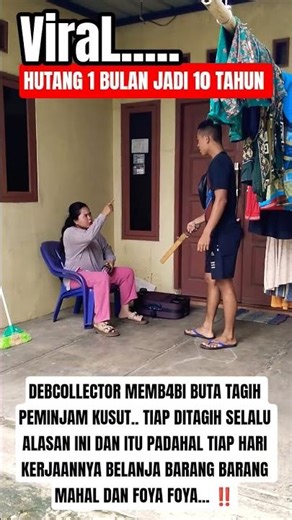 Kang Dedi Mulyadi❗ Deb collector collects debts from borrowers