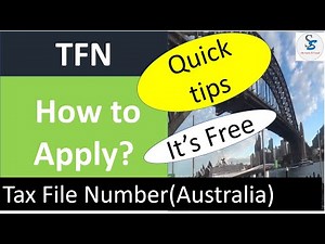 HOW TO APPLY TFN (TAX FILE NUMBER) IN AUSTRALIA | TFN | Tax File Number
