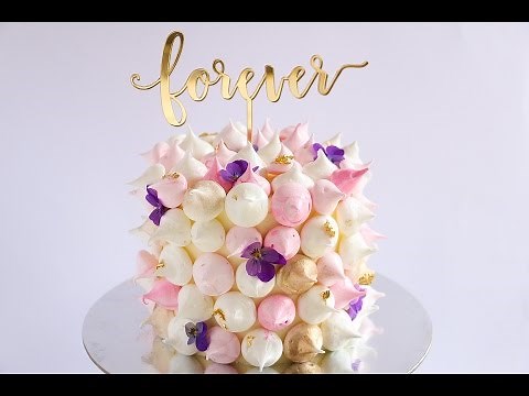 Mini Meringue Covered Cake Tutorial- Rosie's Dessert Spot
