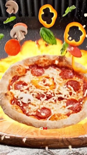 This Pizza Assembled Itself 🍕🔥