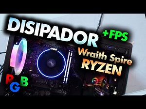 DISIPADOR AMD Wraith Spire RGB LED Unboxing | INSTALACIÓN