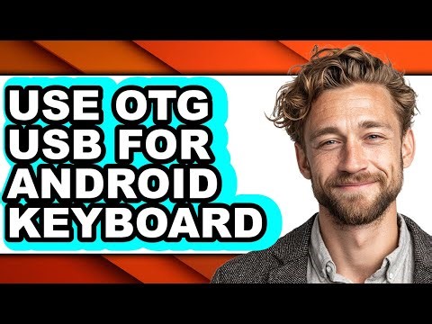 How to Use Otg Usb for Android Keyboard (only Way)