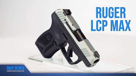 An Official Journal Of The NRA | Gun Of The Week: Ruger LCP MAX Manual Safety