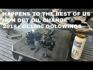 GL1800 Non DCT Oil Change 2018 + #goldwing #GL1800 #hondagoldwing #moto #bikelife #rider #biker