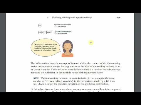 Bayesian Optimization in Action 贝叶斯优化实战 ch.6 e1, 先聊一下熵