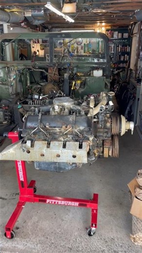 HMMWV Engine Removal
