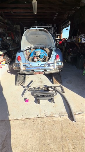 Part 2 - 1967 VW Tow Hitch installation #classiccars #volkswagen #vwtowhitch #fabrication