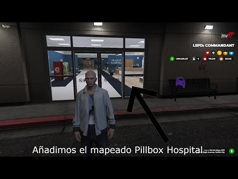 39# Como crear un servidor de FiveM paso a paso, añadimos el mapeado Pillbox Hospital + explicación