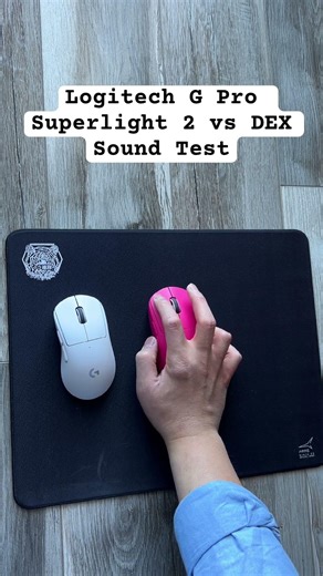 Logitech G Pro Superlight 2 vs DEX Sound Test #logitech