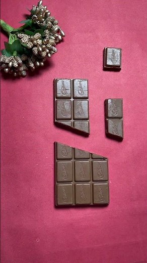 This Cutting Trick Creates Infinite Chocolate Pieces! 🍫✂️♾️