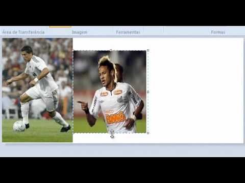 Como colocar duas fotos uma do lado da outra pelo Paint.