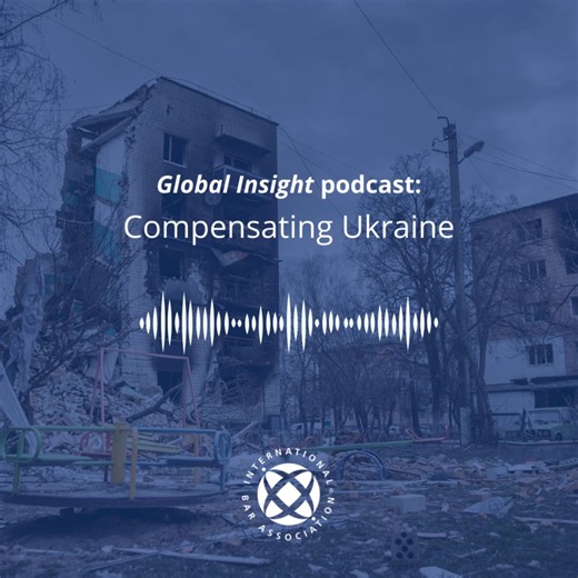 Podcast: Global Insight’s Multimedia Journalist Ruth Green considers the significance of the Register and the compensation mechanism, and the legal and logistical obstacles to overcome. https://www.ibanet.org/podcast-Compensating-Ukraine | International Bar Association