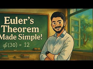 Euler’s Theorem Explained | Modular Arithmetic Made Simple | VTU Maths | Sanjeev Academy