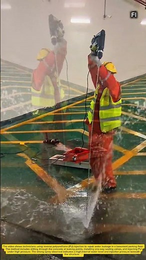 High-Pressure PU Grouting