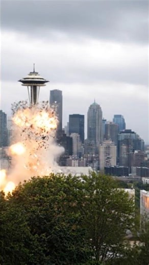 The Shockwave Hits Seattle… Everything Breaks 🌊💥 #shorts