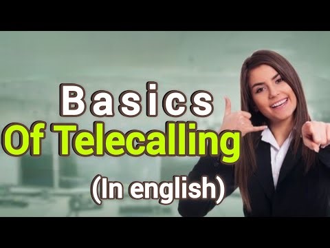 Basics of Telecalling ( English )