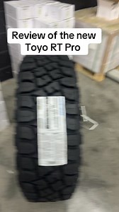 Review of the new Toyo RT Pro | STW Direct
