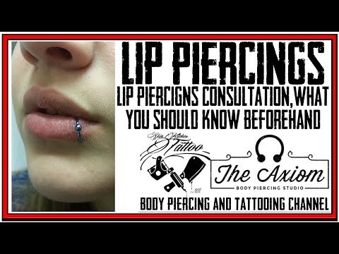 Lip Piercing - What You Need To Know Beforehand