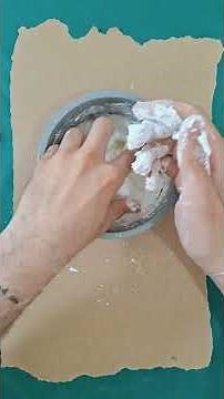 Como fazer massa de biscuit que não vai ao fogo! #diy #artesanato #facavocemesmo #ideiasbrilhantes
