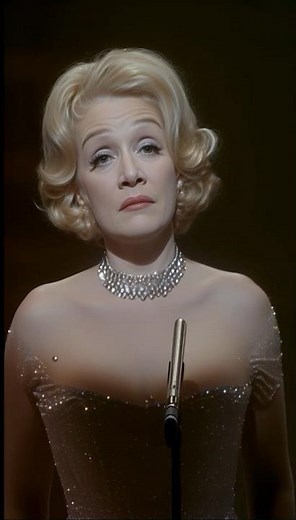 Marlene Dietrich at age 73 "Lili Marleen" 4K REMASTER