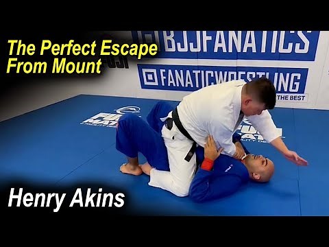 How To Do The Perfect Jiu Jitsu Upa (Escape From Mount) by Henry Akins