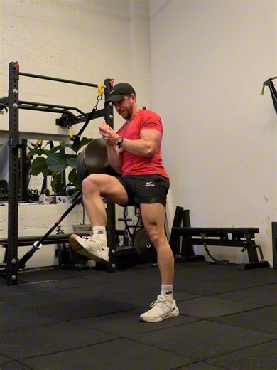 Darren Tomasso on Instagram: "Not going to lie, finding the inspiration to train has been tough these past few weeks 🥶 Hot pink Nike Pro to brighten things up Prep: Hip CARs Seated Hip Flexions (s/o @vernongriffith4) Iso Lateral Step-Down with Rotation Power Series Band Assisted Vertical Jump Vertical Jump X2 Strength + Power Contrasting 1: Front Squat Half Kneeling Single Leg Jump Strength + Power Contrasting 2: Deadlift KB Swing Unilateral Strength: Zercher Landmine Reverse Lunge to Ba