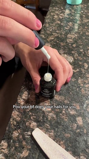 Get a Boyfriend Who Does Your Nails