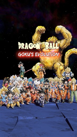 Goku Evolution | Dragon Ball Character Evolution #Shorts