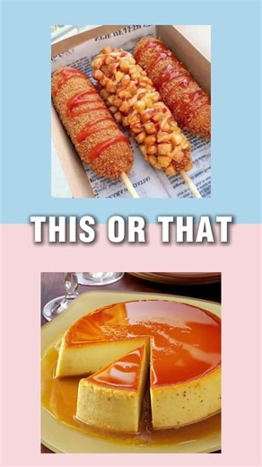THIS OR THAT FOOD EDITION
