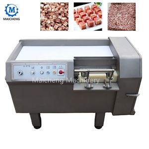 [Hot Item] Automatic Frozen Meat Dicer Meat Cube Cutter Dicing Machine for Beef Bacon