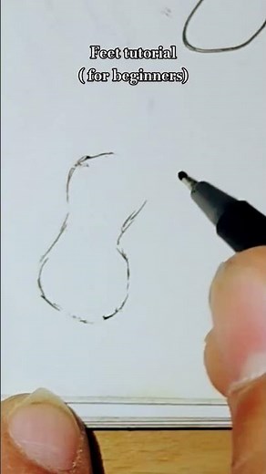feet tutorial for beginners #art #drawing #sketch #feets #tutorial #artclass #arttutorial #anatomy