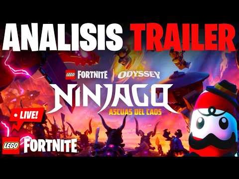 🔴Analisis PROFESIONAL de toda la NUEVA ACTUALIZACION de NINJAGO en LEGO Fortnite