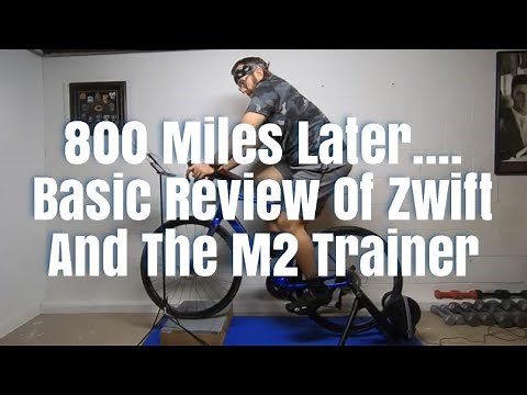 Saris M2 Smart Trainer - Basic 800 Mile Review of Trainer and Zwift