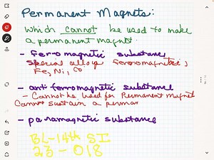 SOLVED:Which type of magnetic material cannot be used to make permanent magnets, a ferromagnetic substance, an antiferromagnetic substance, or a ferrimagnetic substance?