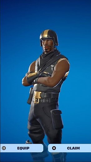 How To Get OG Black & Gold Aerial Assault Trooper Style Skin For FREE! (Fortnite)